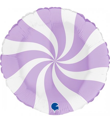 BALÃO METALIZADO LILAS PASTEL CANDY